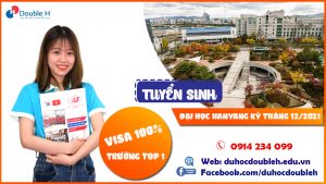 Đại học Hangyang – Top 1 visa thẳng