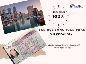 Du Học Đài Loan- Học Bổng Toàn Phần 100%