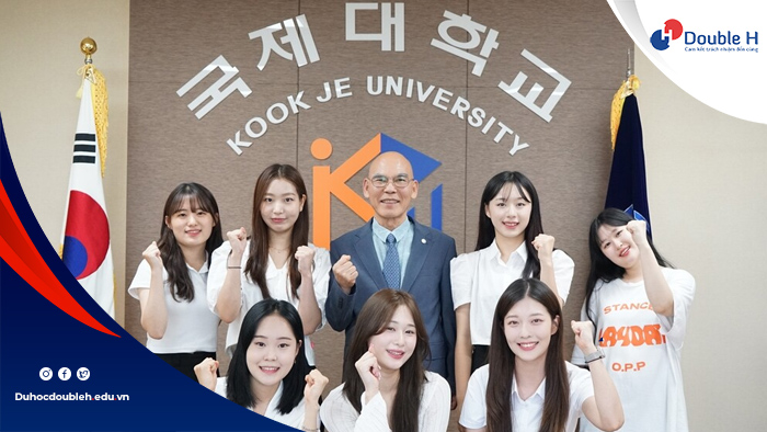 Du học Hàn Quốc tại trường Đại học Kookje cùng Double H