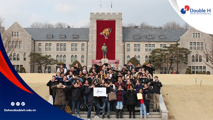 Du học Hàn Quốc tại Đại học Korea cùng với công ty Double H