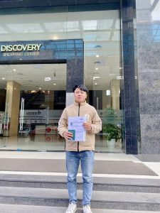 Chúc mừng em Nguyễn Minh Hải nhận được visa từ Đại học Inje