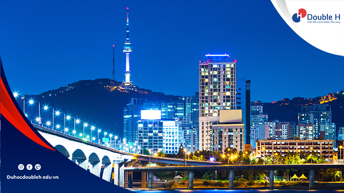Các thành phố lớn ở Hàn Quốc được nhiều du học sinh lựa chọn