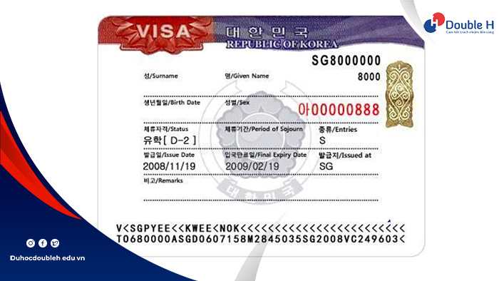 Visa D2-1 Hàn Quốc