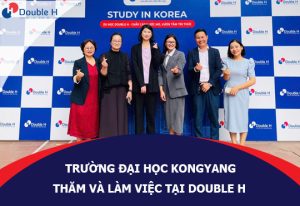 Trường Đại Học Konyang Về Thăm Và Làm Việc Tại Double H