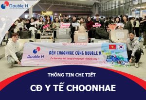 Đoàn Du Học Sinh CĐ Y Tế Choonhae Nhập Cảnh Thành Công